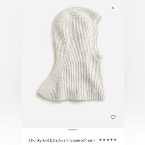 J. Crew Chunky knit balaclava